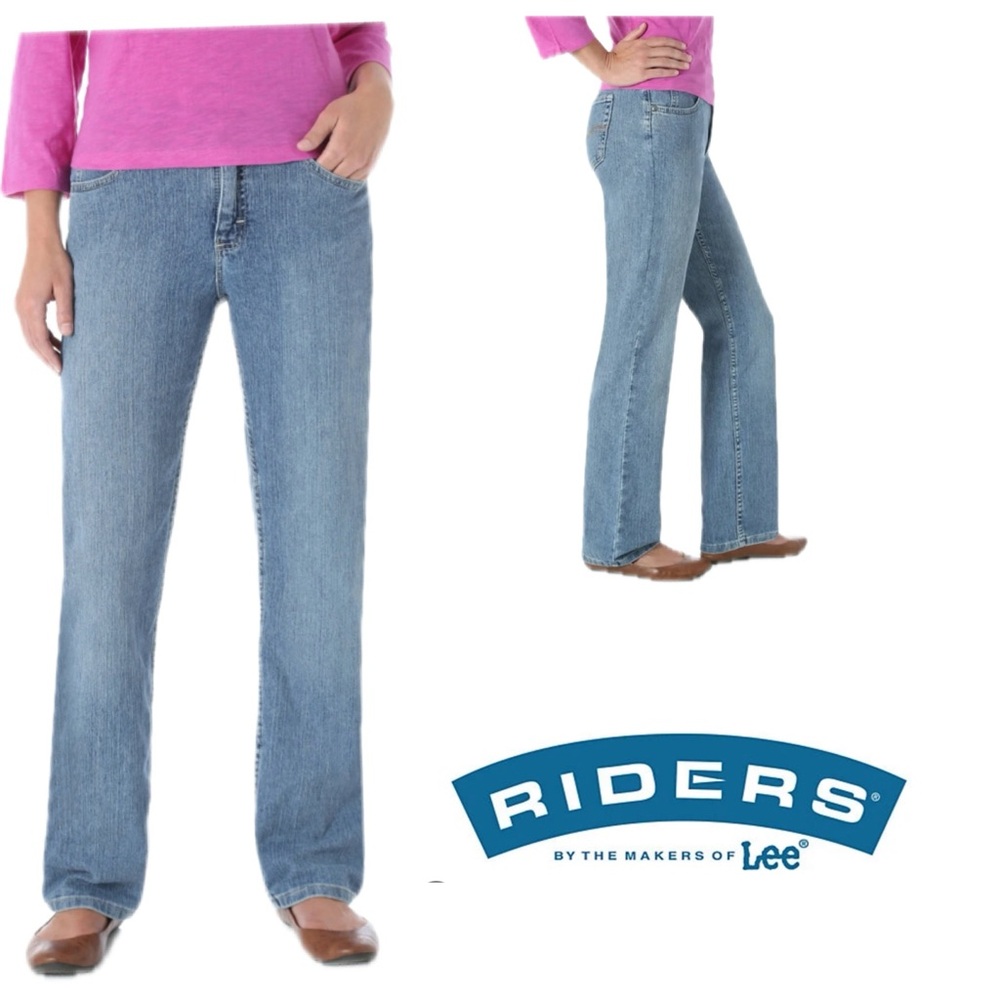 Lee Women's Straight Leg‎ Blue Jeans